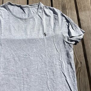 polo ralph lauren | men’s large grey short sleeve tee